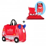 Trunki komplet kofer vatrogasac Frank i crvena dekica