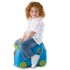 Trunki komplet kofer i Saddle Bag torbica plava